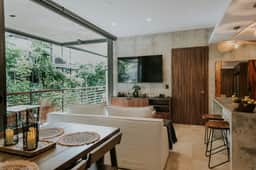 Luxe 2BR Boho Condo Tulum | Pool | Gym | Coworking