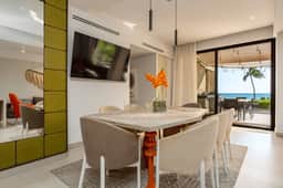 Stunning Beachfront 3BR Condo | Private Pool | Gym