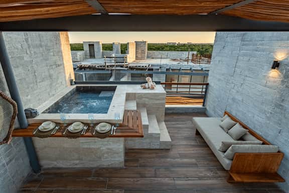 Luxe Cenote Penthouse | Private Roof & Pool | BBQ