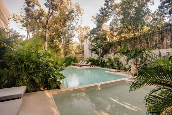 3BR Tulum Villa w/ 2 Private Pools + Rooftop Suite