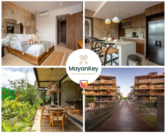 Stylish 2 BR Condo w Patio Tulum | Great Value!