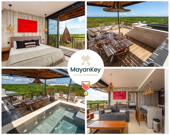Stunning 2BR Penthouse w. Private Roof, Pool & BBQ
