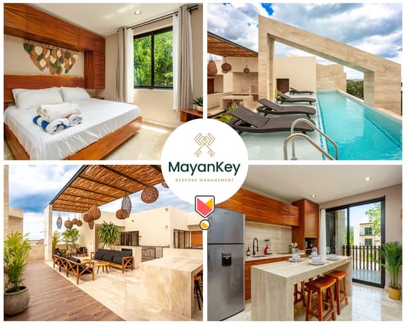 Luxe 2BR | Rooftop Pool | Gym | Coworking | Cinema