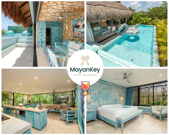 Chic Artist Penthouse 3 BR w. Private Pool & Maid